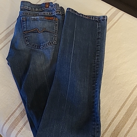 7 for all mankind style is Roxy, skinny sz.26"x 30" with 7"rise.(#897) - Picture 14 of 16